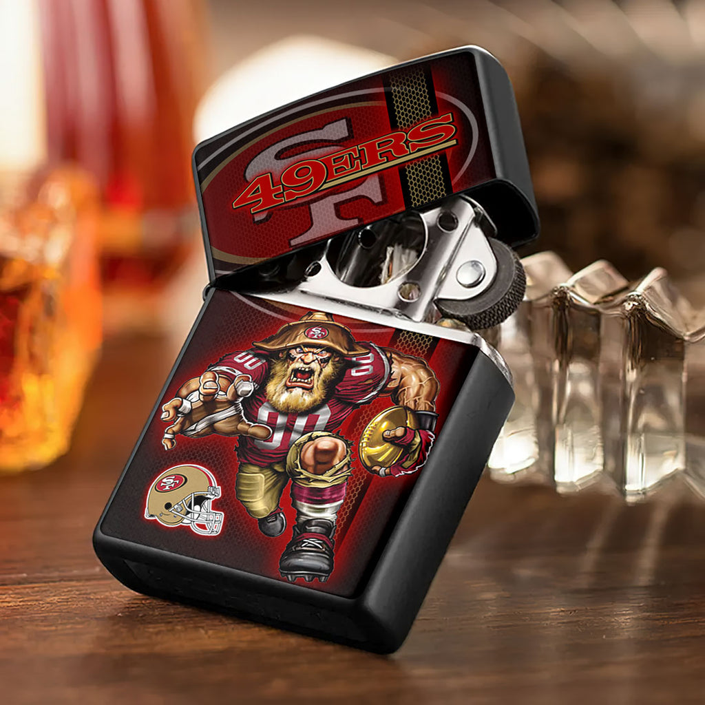 San Francisco 49ers Zippo Lighter Case (No Insert) – HOATT13023