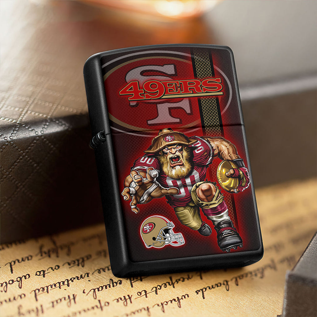 San Francisco 49ers Zippo Lighter Case (No Insert) – HOATT13023