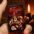 San Francisco 49ers Zippo Lighter Case (No Insert) – HOATT13023
