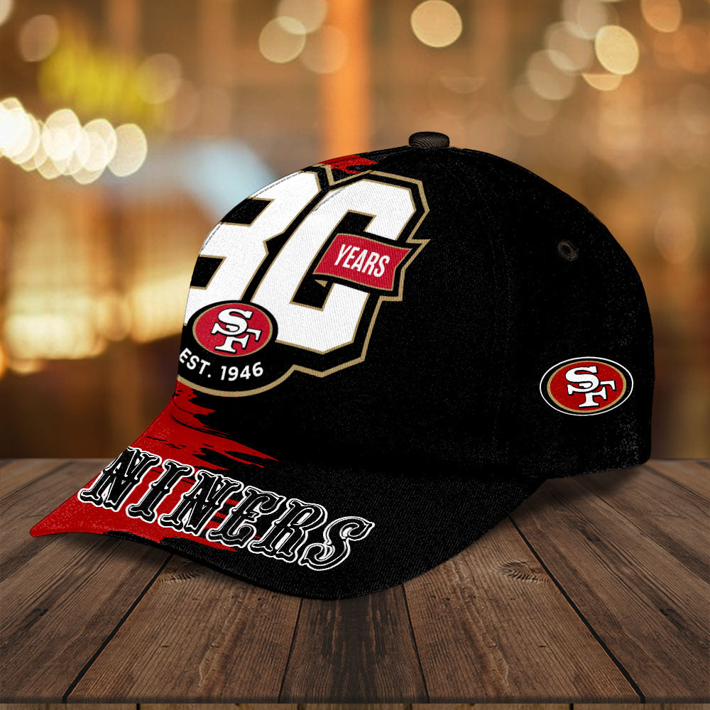 San Francisco 49ers 80th Anniverasry Classic Cap – TANTN22248