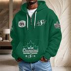 Saskatchewan Roughriders 3D Unisex Waffle Hoodie – GNE4703