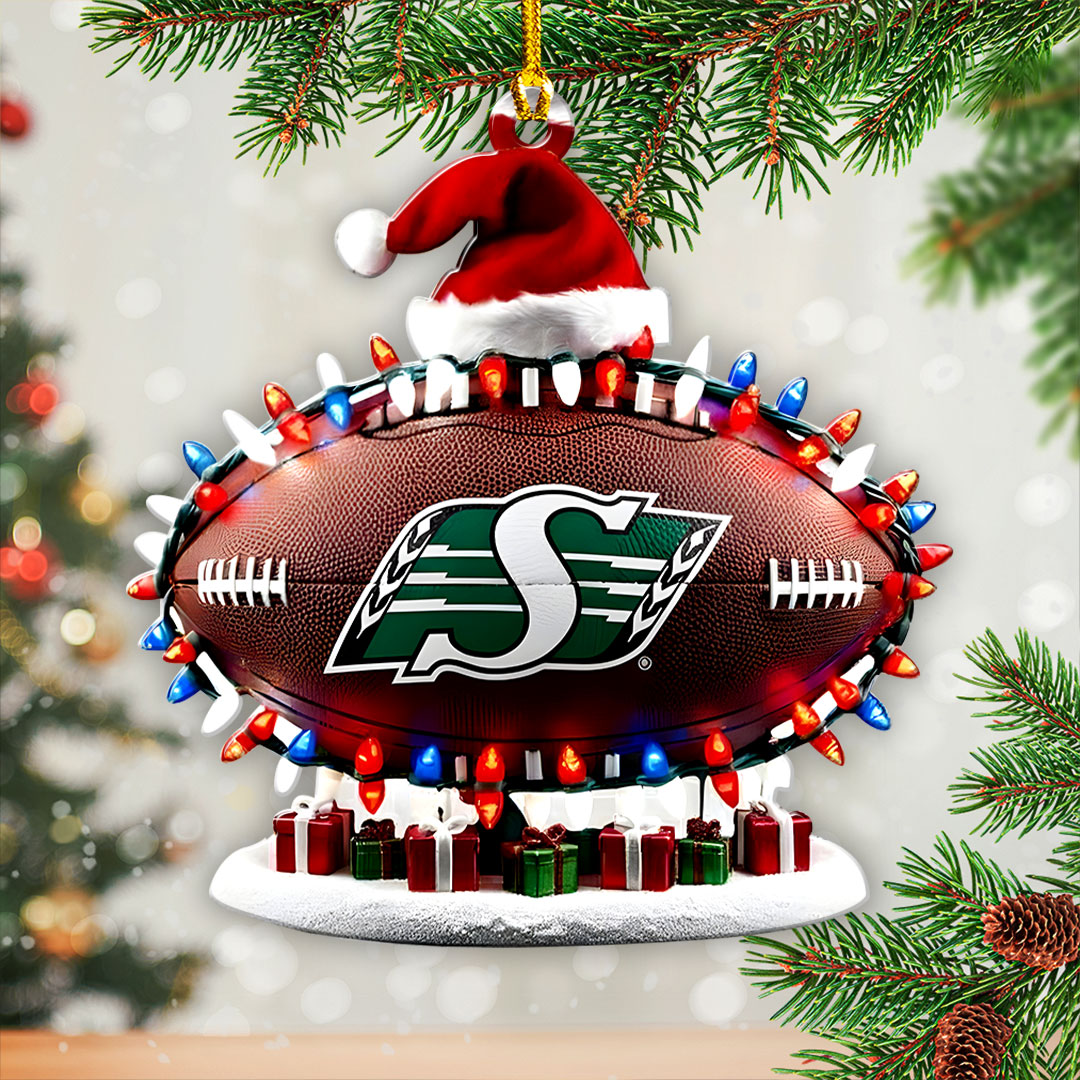 Saskatchewan Roughriders Custom Shape 2-sided Acrylic Ornament – HOATT14819