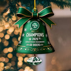 Saskatchewan Roughriders 2025 Grey Cup Champions Custom Shape 2-sided Acrylic Ornament – HOATT14818