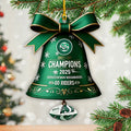 Saskatchewan Roughriders 2025 Grey Cup Champions Custom Shape 2-sided Acrylic Ornament – HOATT14818