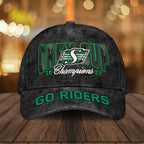Saskatchewan Roughriders 2025 Grey Cup Champions Classic Cap – HOATT14761