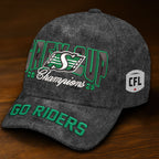 Saskatchewan Roughriders 2025 Grey Cup Champions Classic Cap – HOATT14761