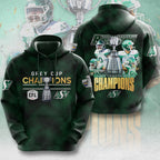 Saskatchewan Roughriders 2025 Grey Cup Champions 3D Apparel – MAITM13902