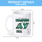 Saskatchewan Roughriders Ceramic Mug – TMTHU2296