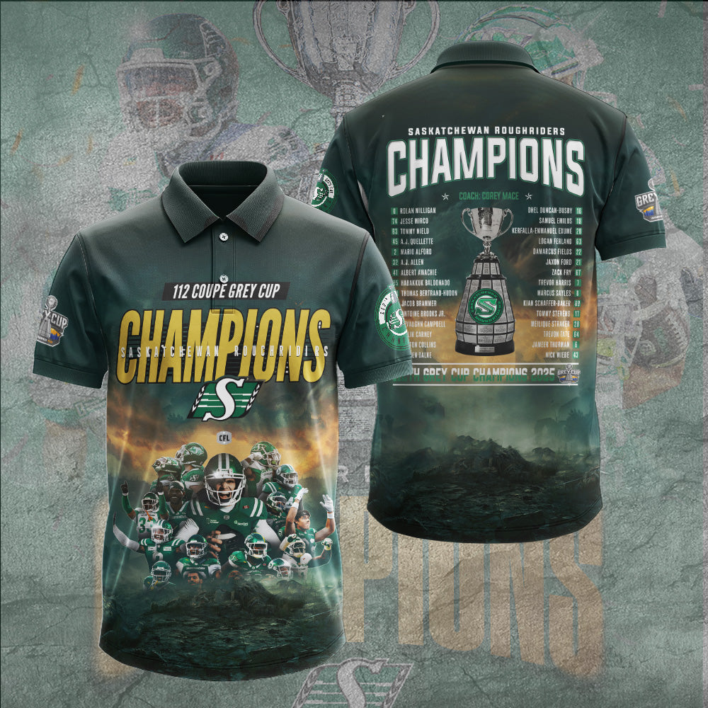 Saskatchewan Roughriders 3D Apparel – GNE4715