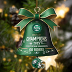 Saskatchewan Roughriders 2025 Grey Cup Champions Custom Shape 2-sided Acrylic Ornament – HOATT14845
