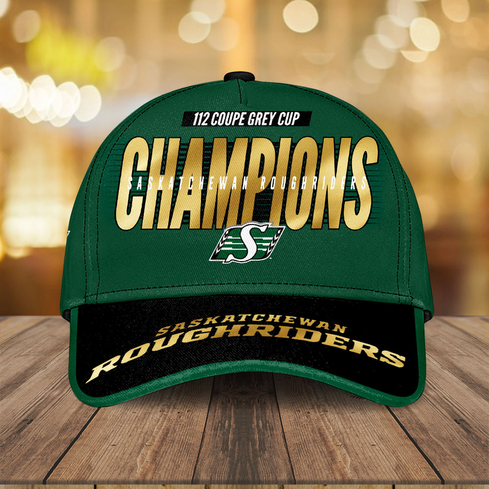 Saskatchewan Roughriders 2025 Grey Cup Champions Classic Cap – TMTHU2297
