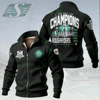 Saskatchewan Roughriders 2025 Grey Cup Champions Thick Knit Fleece Jacket – HOATT14871
