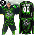 Savannah Ghost Pirates 2026 Halloween Skeleton Personalized Hockey Jersey
