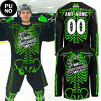 Savannah Ghost Pirates 2026 Halloween Skeleton Personalized Hockey Jersey