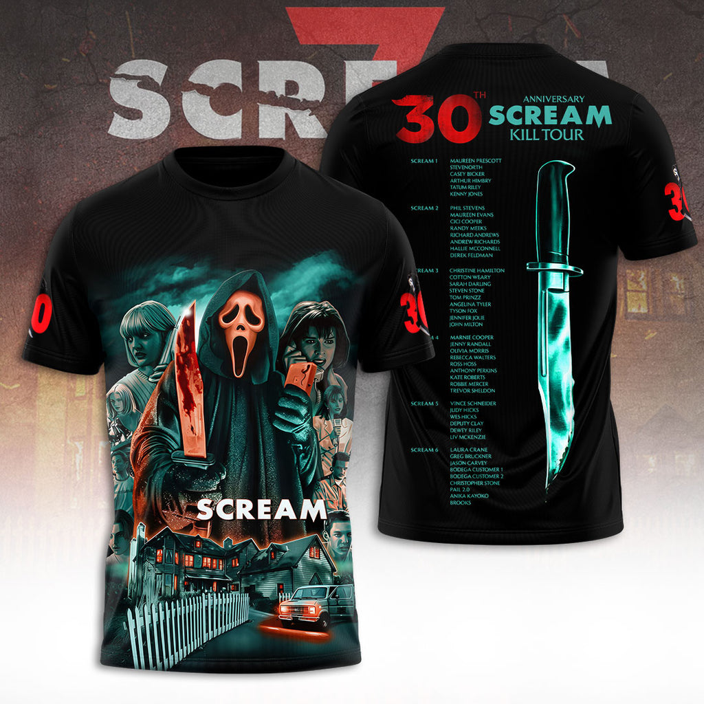 Scream 30th Anniversary 2026 3D Apparel – TANTN21201