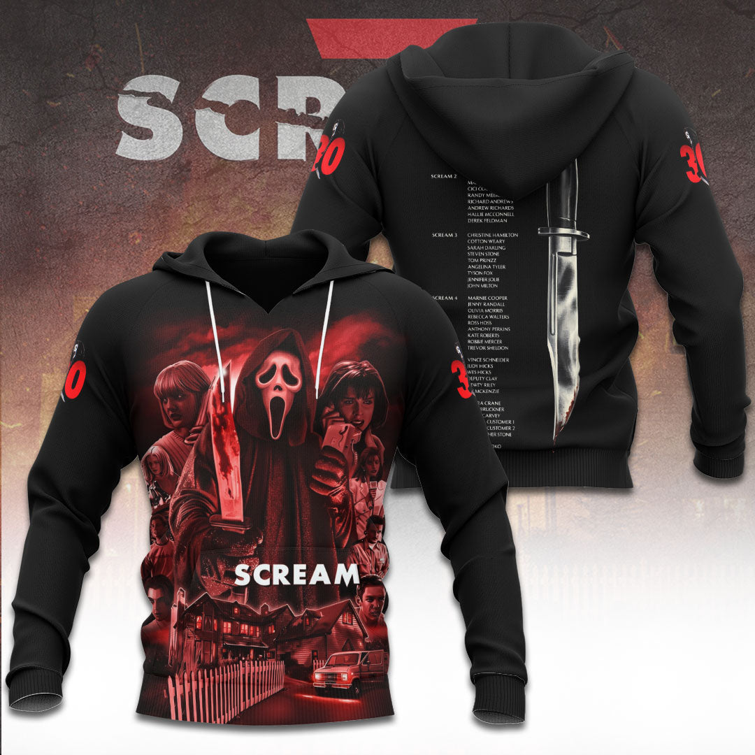 Scream 30th Anniversary 2026 3D Apparel – TANTN21572