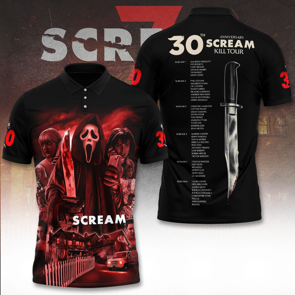 Scream 30th Anniversary 2026 3D Apparel – TANTN21572