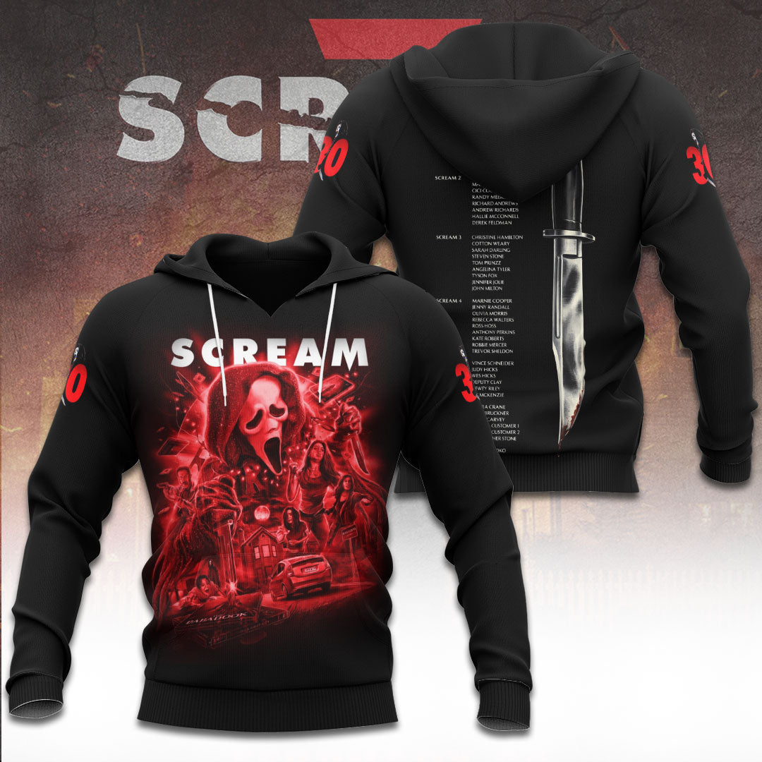 Scream 30th Anniversary 2026 3D Apparel – TANTN21587