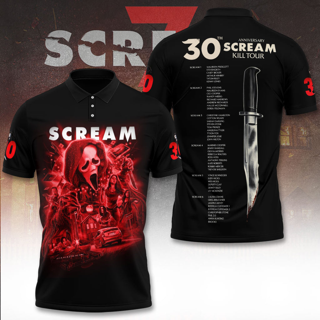 Scream 30th Anniversary 2026 3D Apparel – TANTN21587
