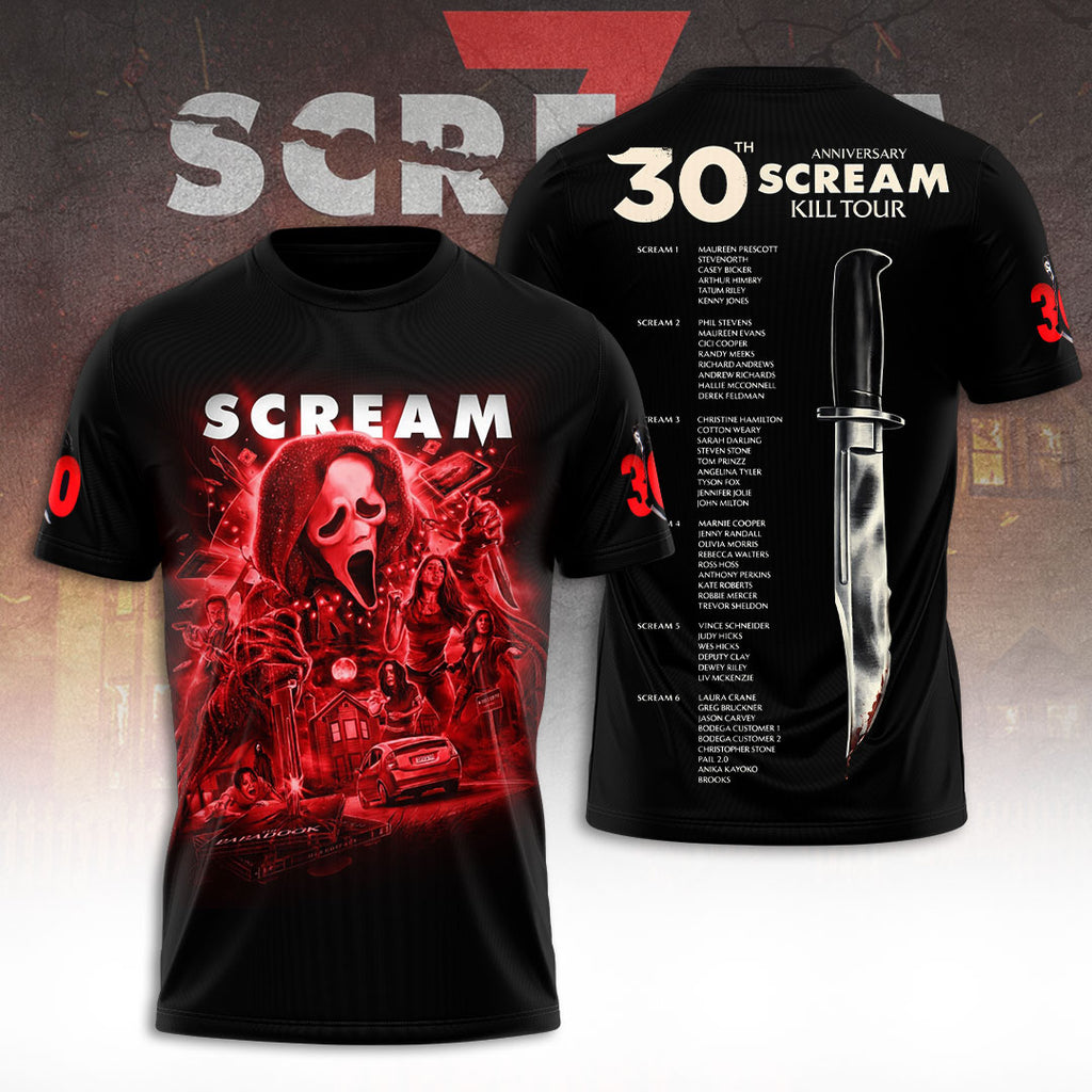 Scream 30th Anniversary 2026 3D Apparel – TANTN21587