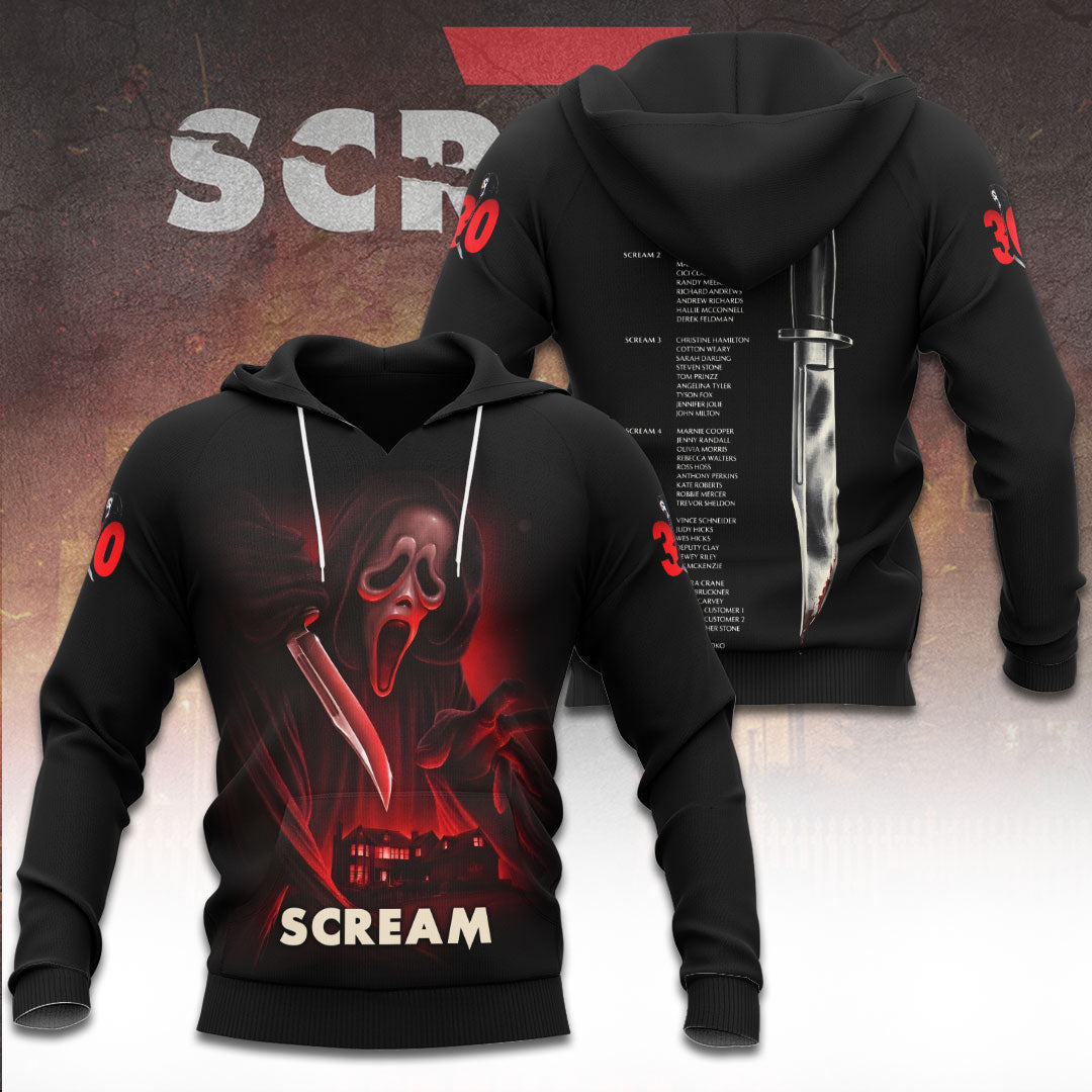 Scream 30th Anniversary 2026 3D Apparel – TANTN21588