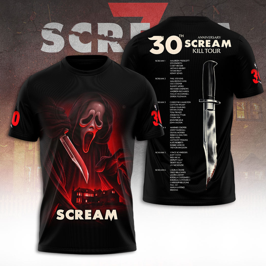 Scream 30th Anniversary 2026 3D Apparel – TANTN21588