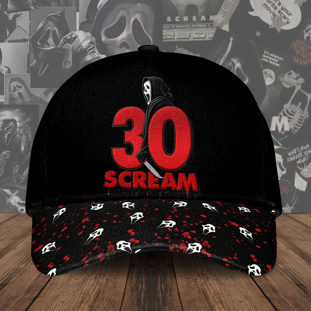 Scream 30th Anniversary Classic Cap – TMTHU4110