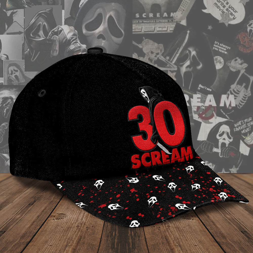 Scream 30th Anniversary Classic Cap – TMTHU4110