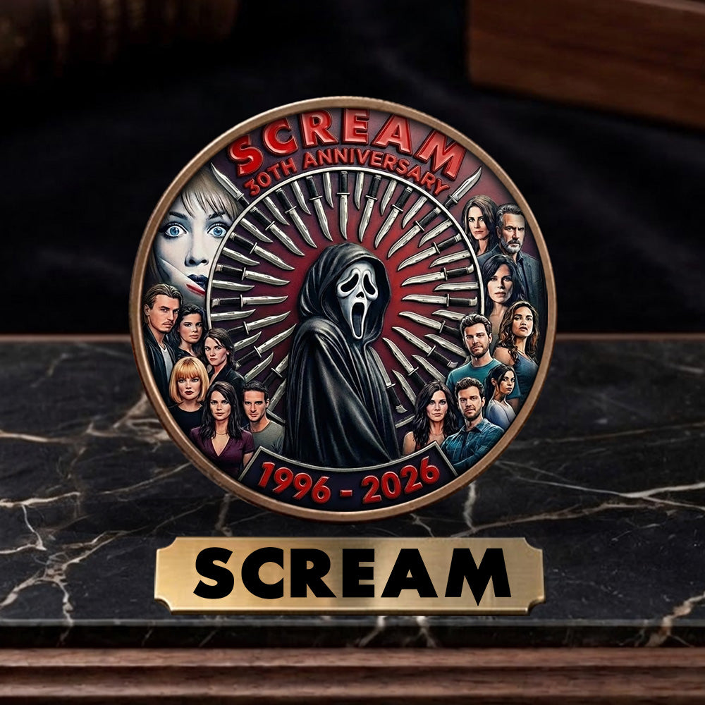 Scream 30th Anniversary Commemorative Coin – TMTHU4328