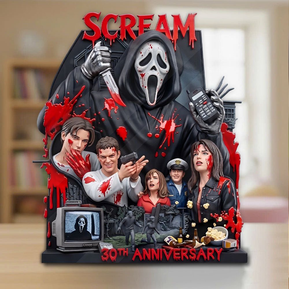 Scream 30th Anniversary Custom Shape Acrylic Plaque – GNE5920