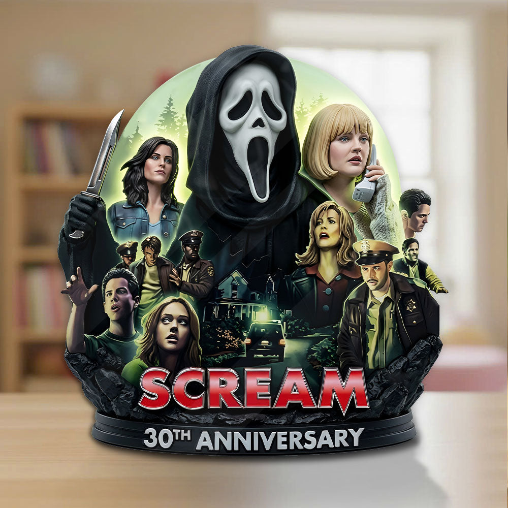 Scream 30th Anniversary Custom Shape Acrylic Plaque – GNE5921
