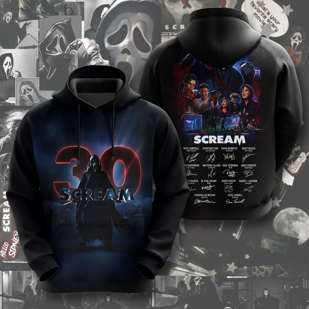 Scream 30th Anniversary 3D Apparel – TMTHU3860