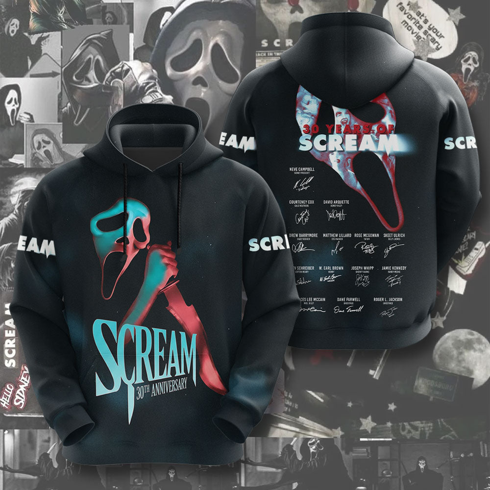 Scream 30th Anniversary 3D Apparel – TMTHU4117