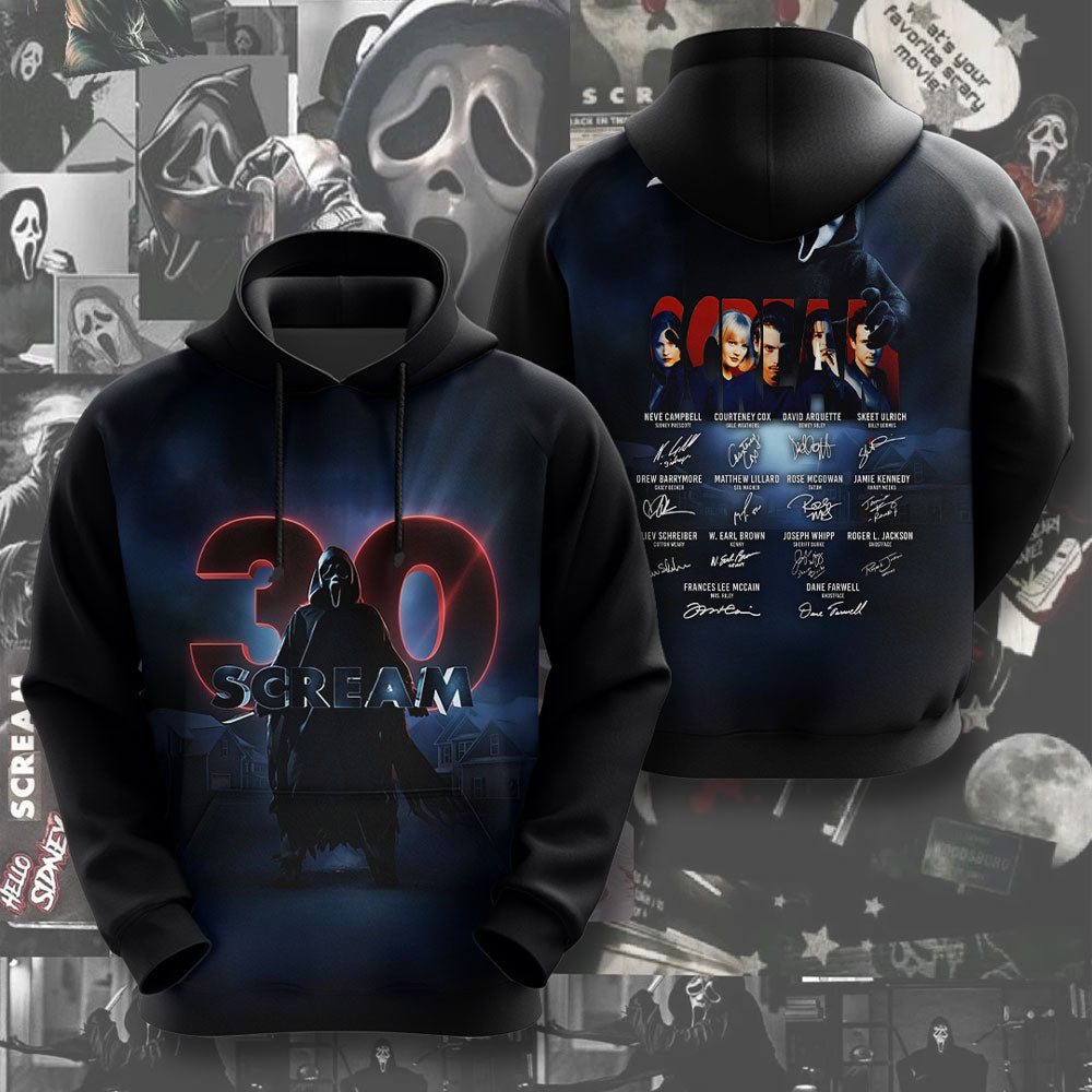 Scream 30th Anniversary 3D Apparel – TMTHU4129