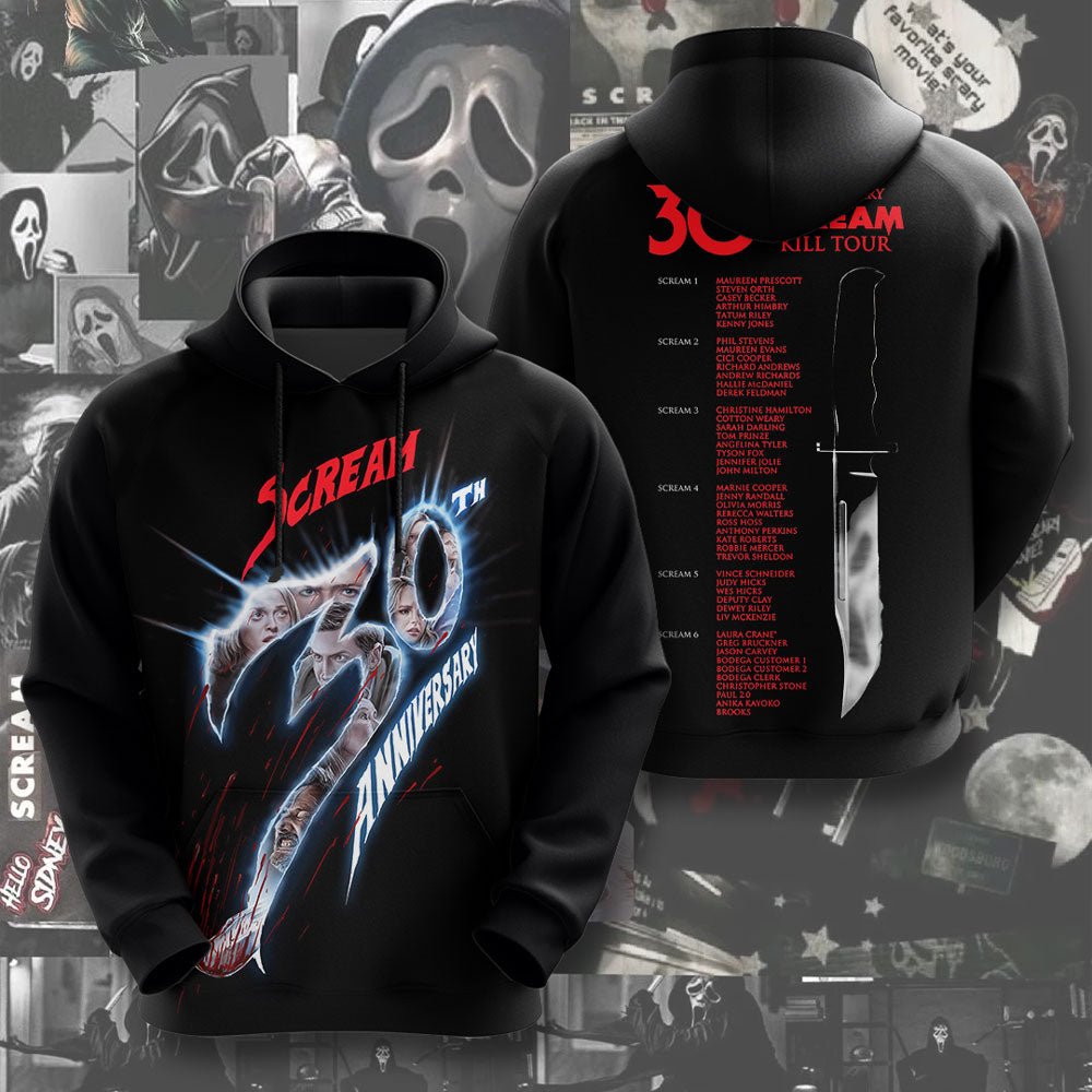 Scream 30th Anniversary 3D Apparel – TMTHU4374