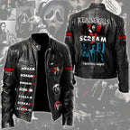 Scream 30th Anniversary Motorcycle Leather Jacket – TMTHU4405