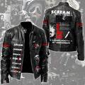 Scream 30th Anniversary Motorcycle Leather Jacket – TMTHU4406