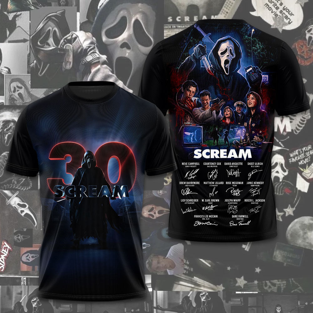 Scream 30th Anniversary 3D Apparel – TMTHU3860