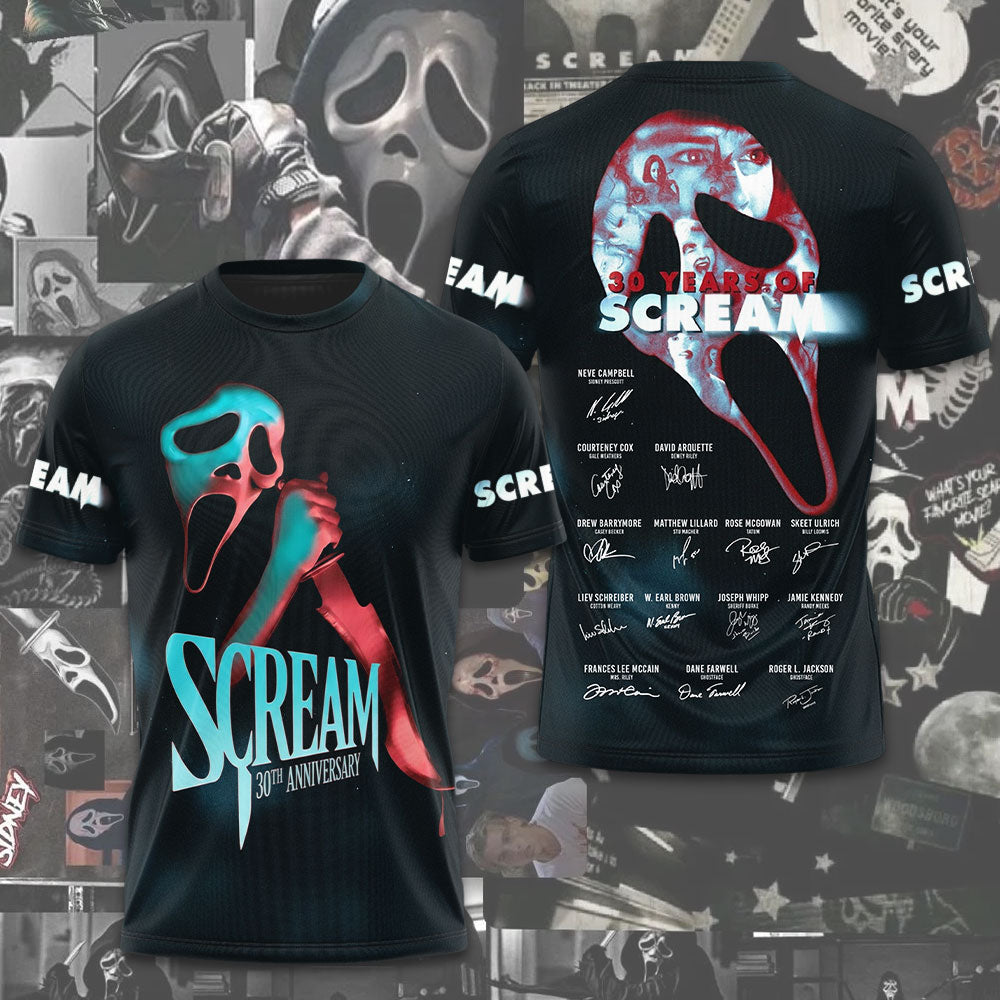 Scream 30th Anniversary 3D Apparel – TMTHU4117