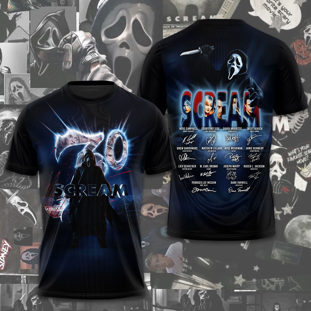 Scream 30th Anniversary 3D Apparel – TMTHU4375