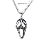 Scream Ghostface Pendant Necklace – MAITMDROP134