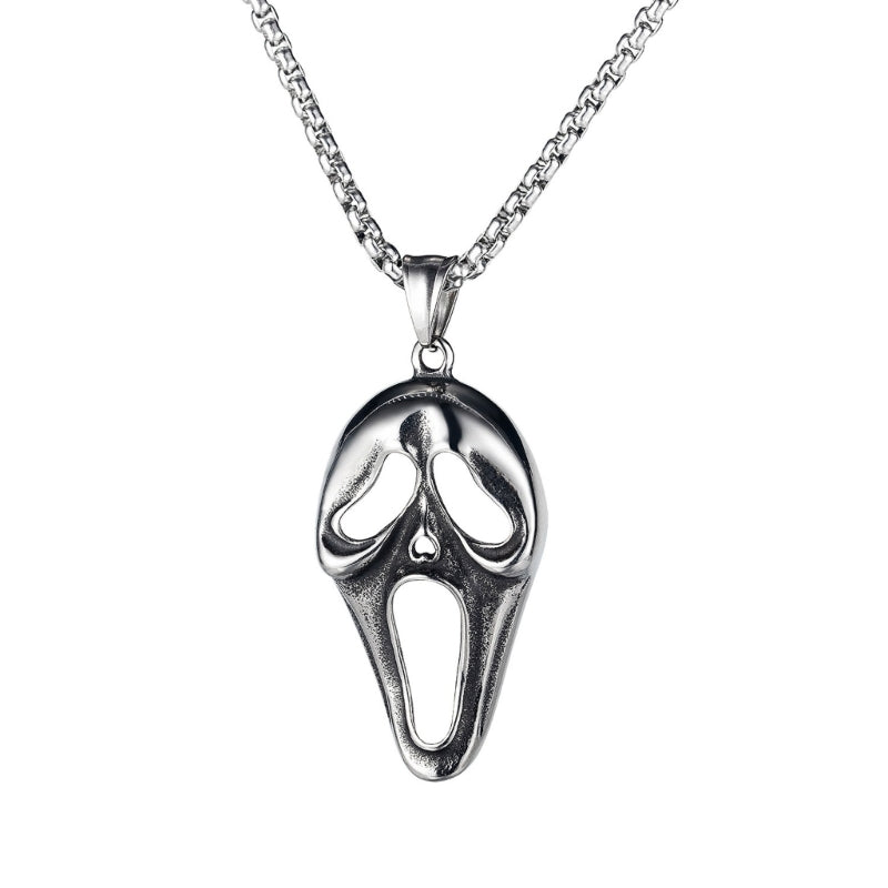 Scream Ghostface Pendant Necklace – MAITMDROP134