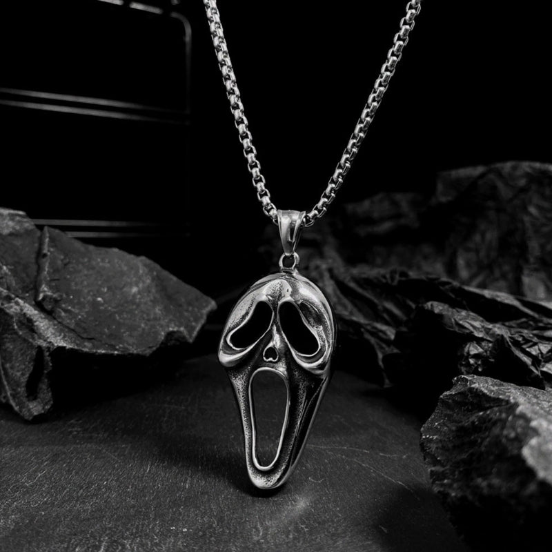 Scream Ghostface Pendant Necklace – MAITMDROP134