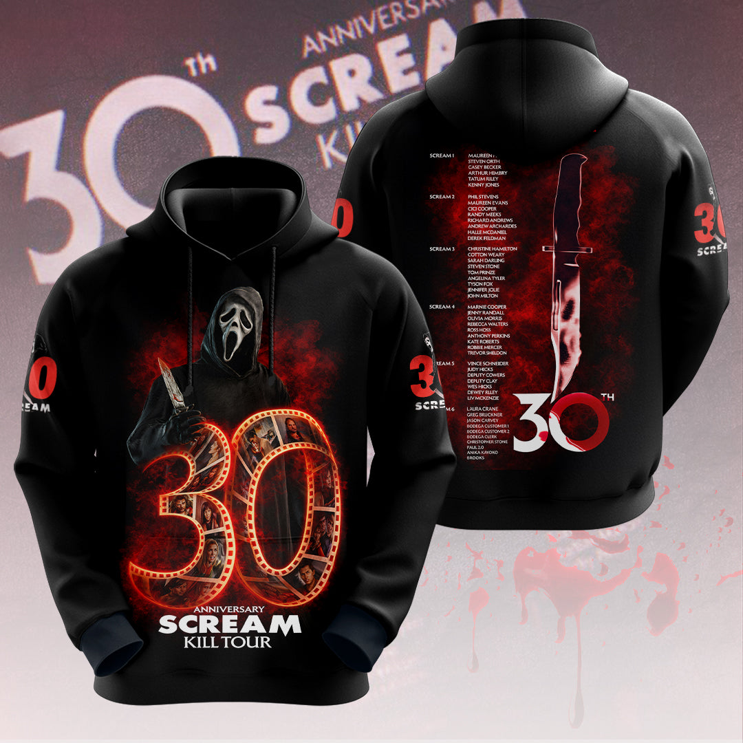 Scream 30th Anniversary 3D Apparel – HOATT16420