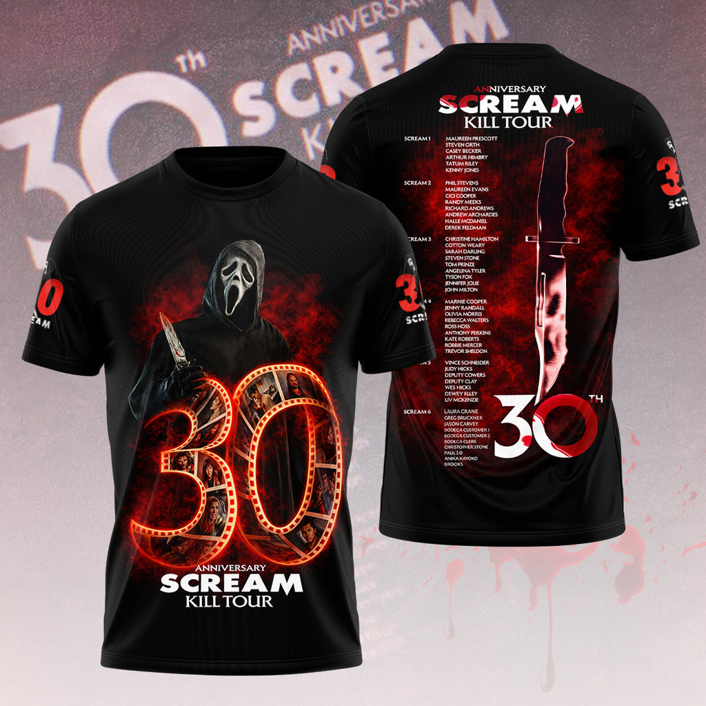 Scream 30th Anniversary 3D Apparel – HOATT16420