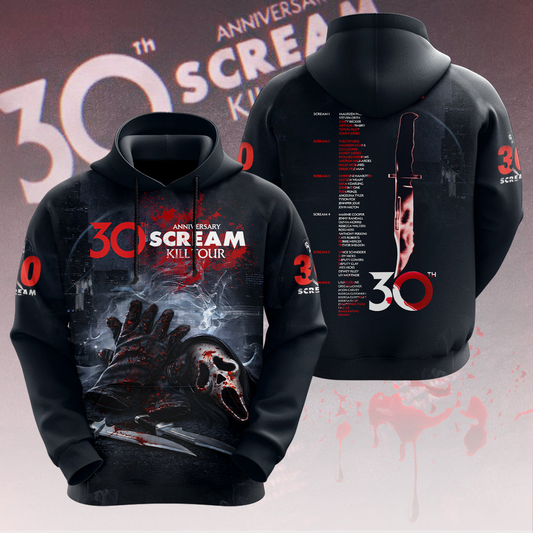 Scream 30th Anniversary 3D Apparel – HOATT16385