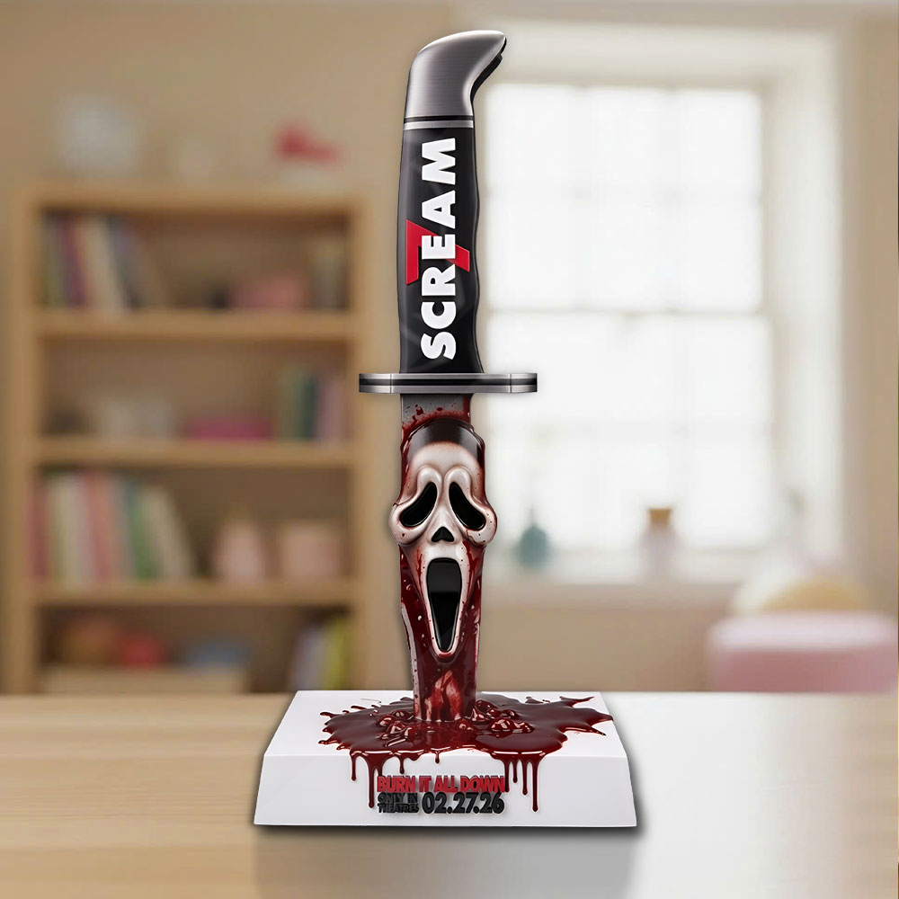 Scream Custom Shape Acrylic Plaque – TMTHU4108