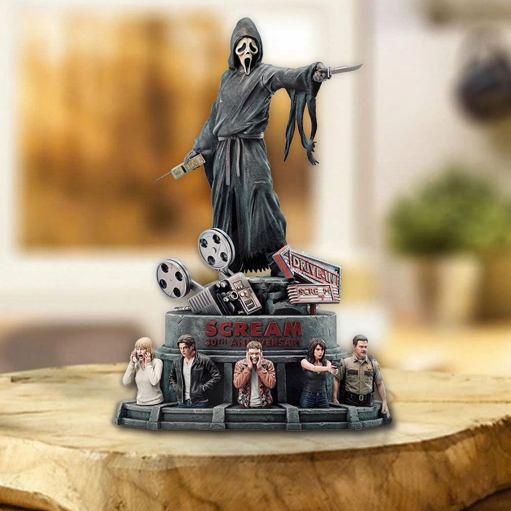 Scream 30th Anniversary Custom Shape Acrylic Plaque – TMTHU4240