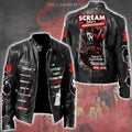 Scream 30th Anniversary Motorcycle Leather Jacket – GNE5038