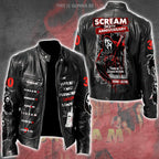 Scream 30th Anniversary Motorcycle Leather Jacket – GNE5038